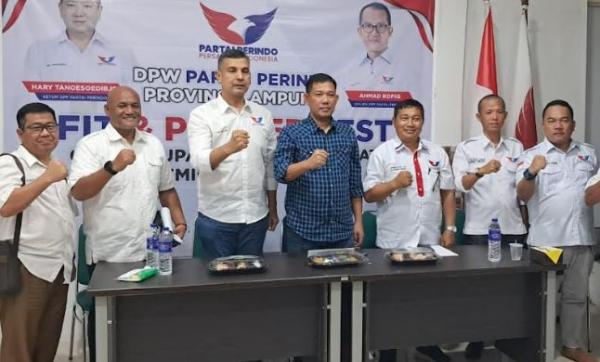 DPW Perindo Gelar Fit and Proper Tes Bacabup-bacawabup Tulang Bawang&nbsp;Barat