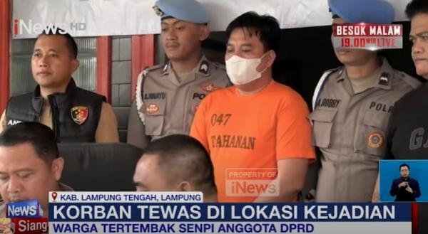 Anggota DPRD Ditetapkan jadi Tersangka Usai Tembak Warga saat Pesta&nbsp;Pernikahan