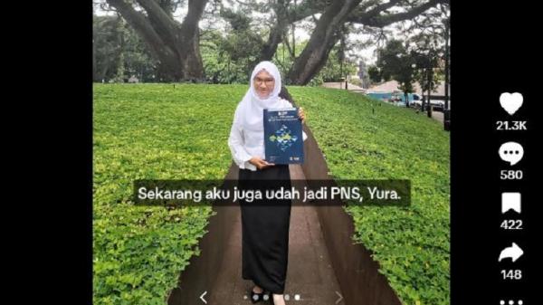 Cerita Anak Pedagang Es Keliling, Dulu Pelayan Rumah Makan Kini Lulus S2 Jadi PNS